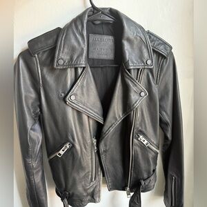 All saints biker jacket - worn once